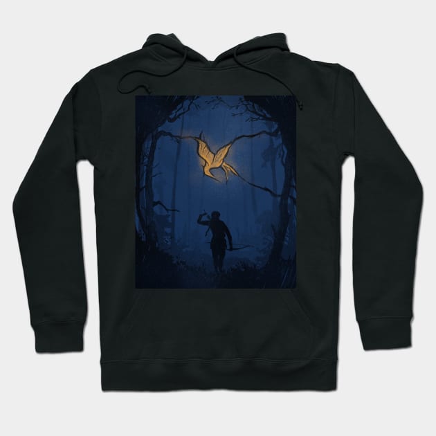 Hunger Games Woods Hoodie by Uwaki